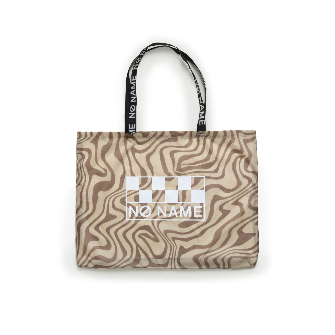 TOTE BAG - NYLON - COFFEE LOGO ROME